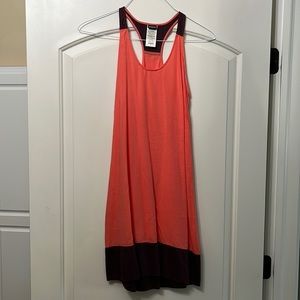 Patagonia Coral and Eggplant Tank Dress, 6